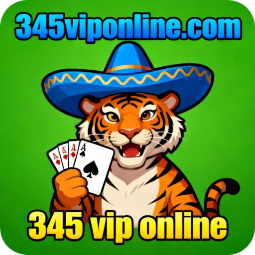 345 vip online Logo